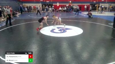 114 lbs Semifinal - Auston Kosanovic, Avonworth vs Anthony Mucci, Derry