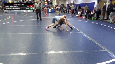 105 lbs Consy 6 - Croix Ashcraft, Tri State Hammers vs Andrew Cosgrove, Rednose W.S.