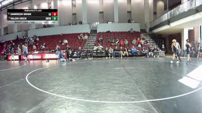 105 lbs Cons. Round 2 - Jameson Neise, Raider Nation Wrestling Club vs Talon Heck, King William Youth Wrestling