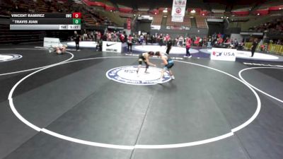 138 lbs Champ. Rd Of 16 - Travis Juan vs Vincent Ramirez, Delta Wrestling Club