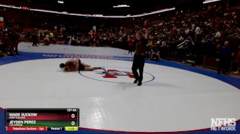 157-5A Champ. Round 1 - Wade Suckow, Fort Collins vs Jeyden Perez, Columbine