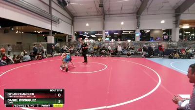 126 lbs Cons. Round 3 - Daniel Rodriguez, Texas vs Dylan Chandler, Texas Elite Wrestling Club