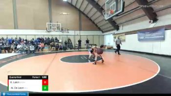 100 lbs Quarterfinal - Nina De Leon, Hillsboro vs Hailey Lakin, Redmond