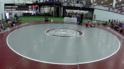 140 lbs Cassidy Azure, North Dakota Gold vs Bianca Hart, Alabama Red