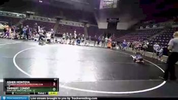 67 lbs Round 2 (10 Team) - Timmery Condit, Bear Cave Wrestling Club vs Asher Montoya, Colorado Regulators Wrestling Club