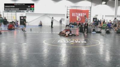 155 lbs Rr Rnd 2 - Lukas Ryan, The Barn - BHSE vs Micah Engelman, Mat Assassins Platinum - BHSE