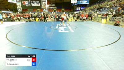 144 lbs Cons 8 #1 - Yandro Soto, PUR vs Dallas Korponic, MI