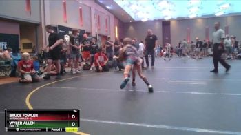 74 lbs Round 2 (4 Team) - Bruce Fowler, Untouchables vs Wyler Allen, LWA