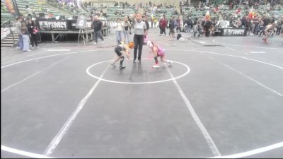 50 lbs Final - Nayelli Romero, Salem Elite vs Knox Massey, Crater Mat Club