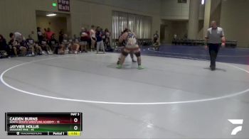 285 lbs Round 2 (6 Team) - Jayvier Hollis, Assassins Pink vs Caiden Burns, North Desoto Wrestling Academy