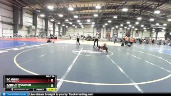 100 lbs Rd# 10- 4:00pm Saturday Final Pool - Karson Wuebker, Iowa Black vs Bo Gibbs, Team Ohio
