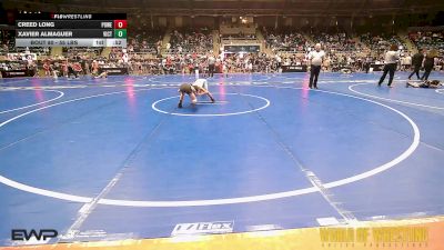 55 lbs Consi Of 16 #1 - Creed Long, Powerhouse Comanche OK vs Xavier Almaguer, Victory Wrestling - Central WA