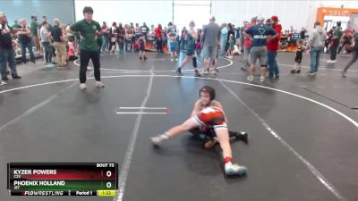 70 lbs 1st Place Match - Phoenix Holland, JET vs Kyzer Powers, C2X