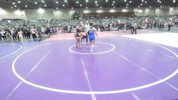 123 lbs Rr Rnd 5 - Jasmine Tamondong, Carson Valley Wildcats vs Lilian Kelley, No Team
