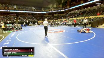 106 Class 1 lbs Champ. Round 1 - Christian Noble, Lift For Life Academy Charter vs Brayden Ortiz, Lone Jack