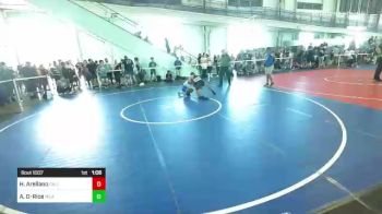 123 lbs Round Of 16 - Henry Arellano, California Grapplers vs Azuan Gonzales-Rice, Inland Elite