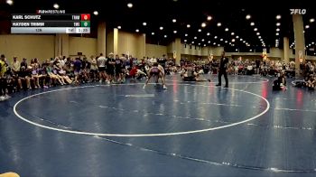 126 lbs 2nd Wrestleback (32 Team) - Hayden Trimm, Team Mat Clash vs Karl Schutz, Team Rich Habits White