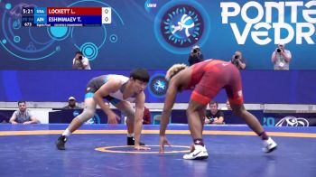 74 kg 1/8 Final - Ladarion Artez LOCKETT, United States vs Tamir Eshinimaev, Individual Neutral Athletes