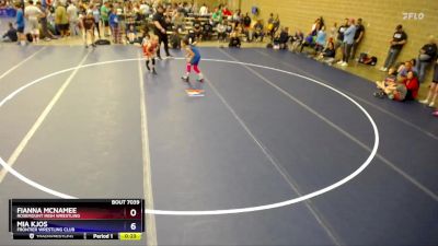 Round 2 - Fianna McNamee, Rosemount Irish Wrestling vs Mia Kjos, Frontier Wrestling Club