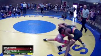 108 lbs Semifinal - Carlo Contino, Empire vs Vincent Peyron Jr, RED WAVE WC