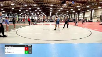126 lbs Rr Rnd 3 - Stephen Exum, Warriors Wrestling Club vs Dominick Sena, Triumph Blue