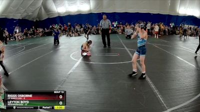 56 lbs Round 5 (6 Team) - Riggs Osborne, CP Wrestling vs Leyton Boyd, Neighborhood