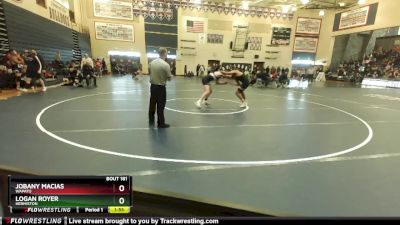 175 lbs Quarterfinal - Logan Royer, Hermiston vs Jobany Macias, Wapato