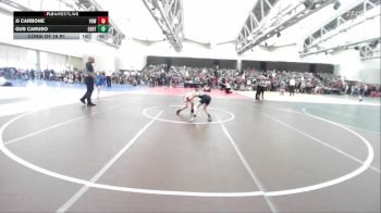73-M lbs Consi Of 16 #1 - Jj Carbone, Vougar Honor Wrestling vs Gus Caruso, Gentile Trained