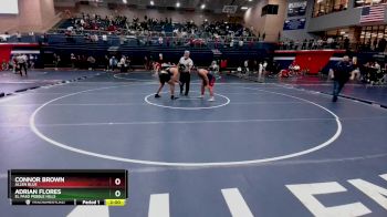 215 lbs Round 5 - Adrian Flores, El Paso Pebble Hills vs Connor Brown, Allen Blue