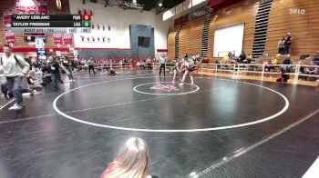 105 lbs Cons. Round 5 - Avery Leblanc, Powell vs Taylor Freeman, Lander Valley