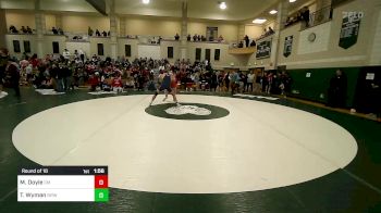 220 lbs Round Of 16 - Mickey Doyle, Catholic Memorial vs TJ Wyman, Norwood