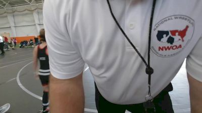 52-56 lbs Cons. Semi - Tucker Fry, Chapmanville vs Owen Wise, Abreißen