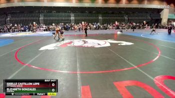 145 lbs Cons. Round 3 - Elizabeth Gonzales, Central vs Giselle Castillon Lepe, Pittsburg Senior