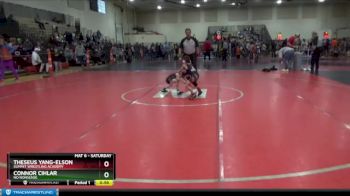 45 lbs 1st Place Match - Theseus Yang-Elson, Summit Wrestling Academy vs Connor Cihlar, No Nonsense