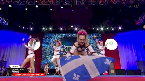 Flyers All Starz - Royal [2025 L6 U18 Coed Non Tumbling Finals] 2025 The Cheerleading Worlds