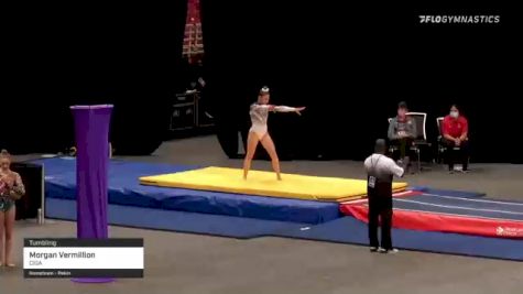 Morgan Vermillion - Tumbling, CIGA - 2021 USA Gymnastics Championships