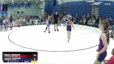 65 lbs Round 4 (6 Team) - Mackenzie Williamson, Nebraska Blue Girls vs Alaina Williams, Minnesota Storm Girls