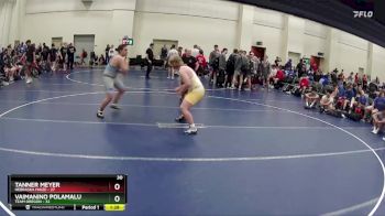 220 lbs Finals (8 Team) - Vaimanino Polamalu, Team Oregon vs Tanner Meyer, Nebraska Maize