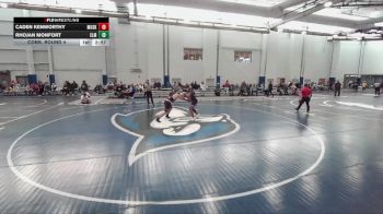 184 lbs Cons. Round 4 - Rhojan Monfort, Elmira College vs Caden Kenworthy, Muskingum