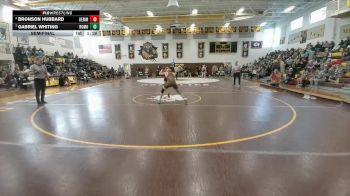 120 lbs Semifinal - Gabriel Whiting, Rocky Mountain vs Bronson Hubbard, Kemmerer