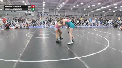 165 lbs Rr Rnd 2 - Kayla McDonough, MetroWest United Teal - HSG vs Daniella Rodriguez, Shore Thing Sand - HSG