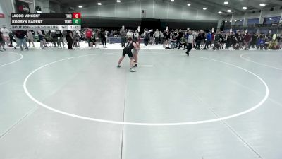 149.3-150 lbs Champ. Round 3 - Jacob Vincent, Team Idaho Wrestling Club vs Korbyn Barent, Team Champs Wrestling Club