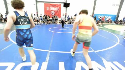 73 kg Rr Rnd 3 - Grady Pease, USAW Maine vs Nick Kunstek, Steller Trained RanCor Batallian