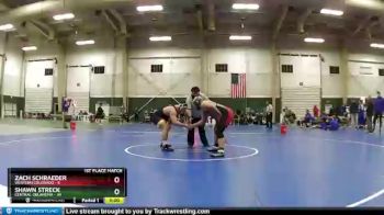 285 lbs Finals (2 Team) - Shawn Streck, Central Oklahoma vs Zach Schraeder, Western Colorado