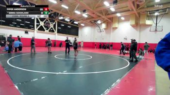 125 lbs Cons. Round 5 - Piper Anderson, Granada vs Emma Goodland, Eleanor Roosevelt