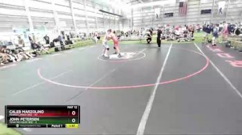 182 lbs Semis & 3rd Wb (16 Team) - Caleb Marzolino, Pennsylvania Red vs John Petersen, Team Michigan Red