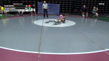 51 lbs Semifinal - Blair Dupell, Levittown vs Mylah Carney, Hamilton