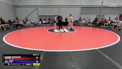 125 lbs Round 3 (8 Team) - Aubrie Pehrson, Nebraska vs Jill High, Kansas