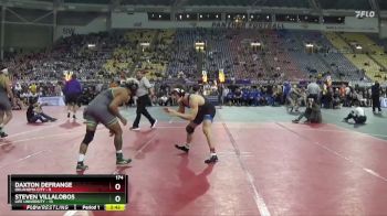 174 lbs Round 1 (16 Team) - Daxton DeFrange, Oklahoma City vs Steven Villalobos, Life University