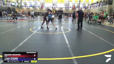 113 lbs Quarterfinal - Vaughn Houston, Iowa vs Tysen Stangel, Immortal Athletics WC